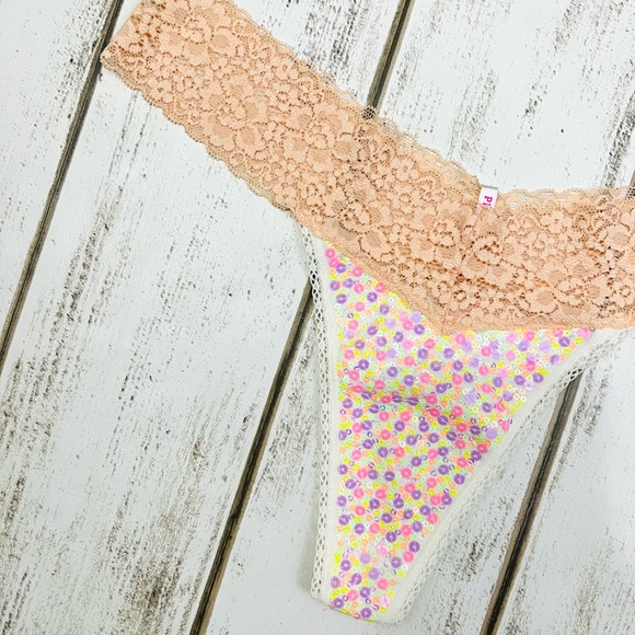 VS PINK Extra Low Rise Thong Large Retro Vintage - Picture 3 of 6